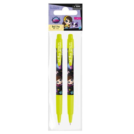 Długopisy automatyczne Starpak Littlest Pet Shop, 2 sztuki - 2